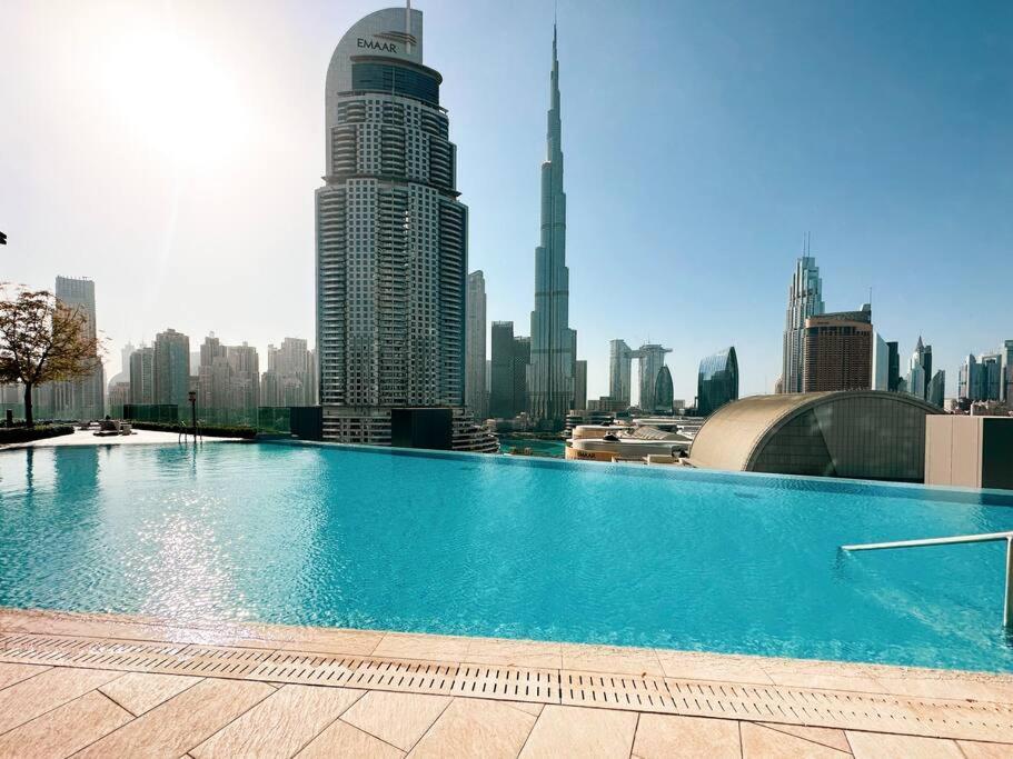 Appartement Magnificent Brand New Lux 3Br Burj & Fountain View à Dubaï Extérieur photo