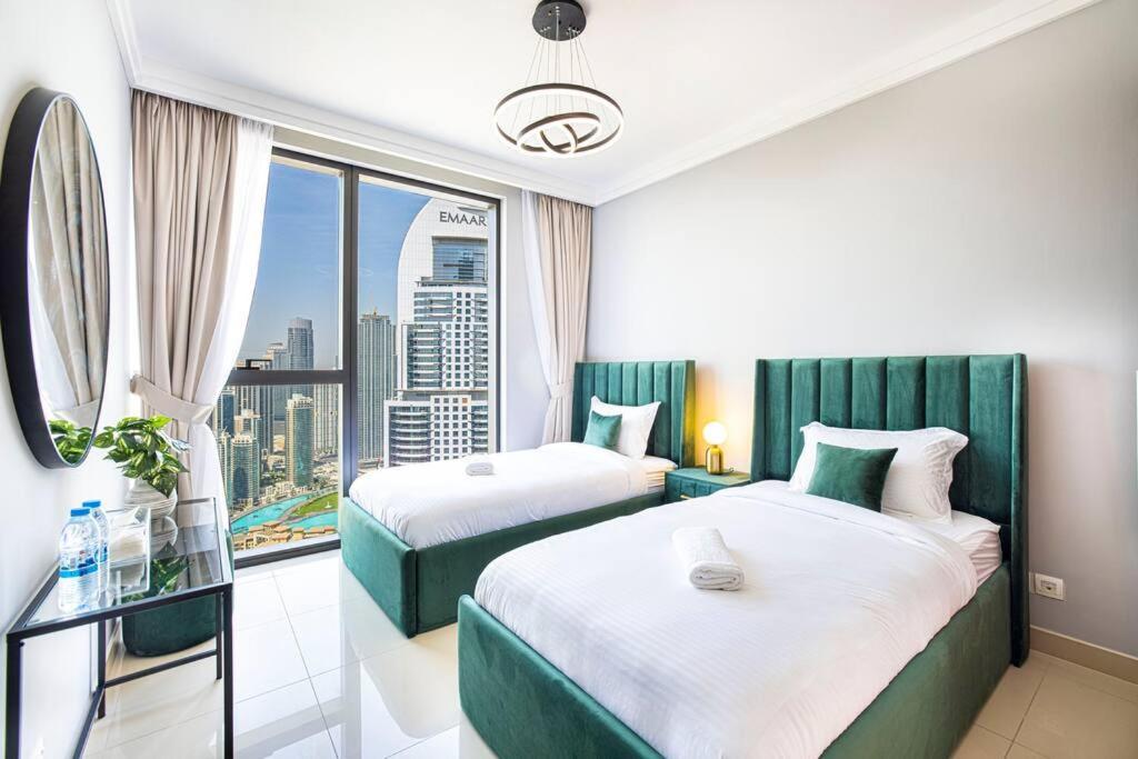 Appartement Magnificent Brand New Lux 3Br Burj & Fountain View à Dubaï Extérieur photo