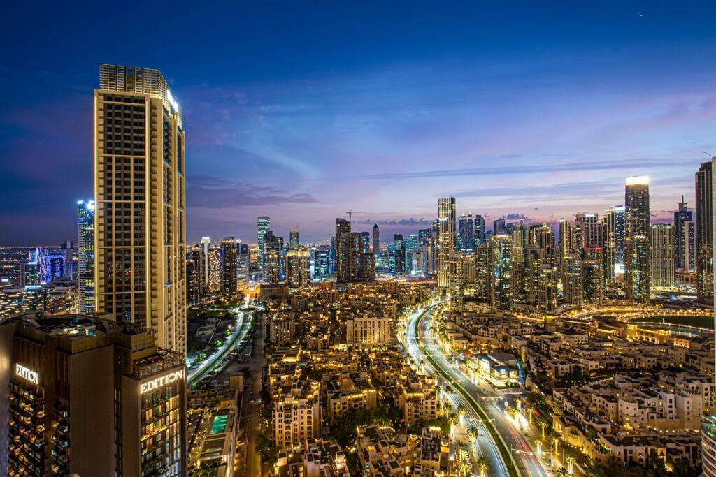 Appartement Magnificent Brand New Lux 3Br Burj & Fountain View à Dubaï Extérieur photo