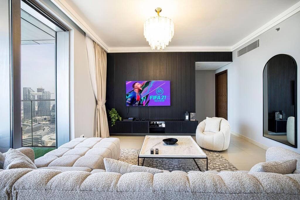 Appartement Magnificent Brand New Lux 3Br Burj & Fountain View à Dubaï Extérieur photo