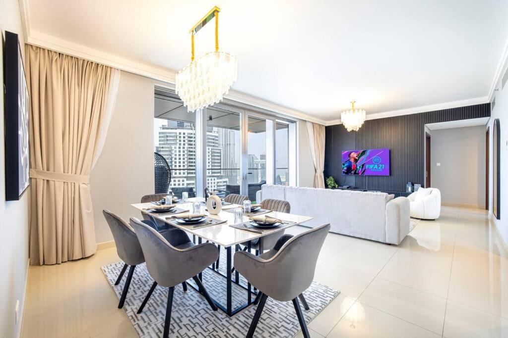 Appartement Magnificent Brand New Lux 3Br Burj & Fountain View à Dubaï Extérieur photo