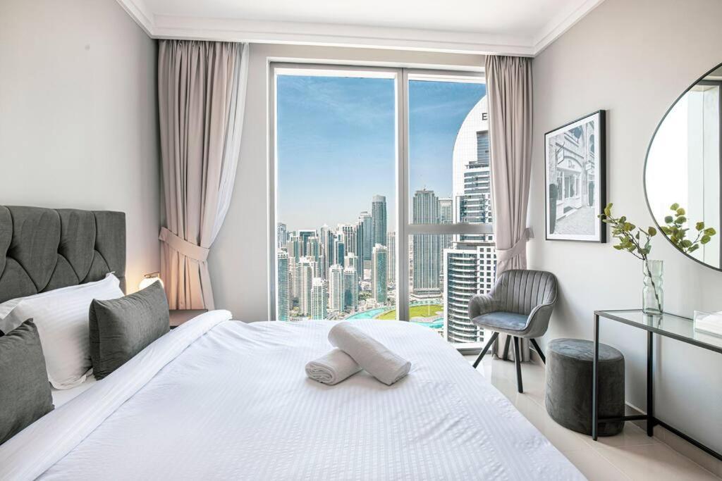 Appartement Magnificent Brand New Lux 3Br Burj & Fountain View à Dubaï Extérieur photo